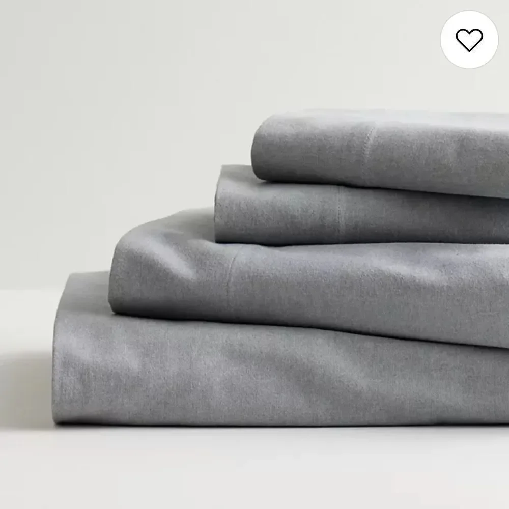 Cuddl Duds Cozy Bedding Sheets 100%Brushed Cotton